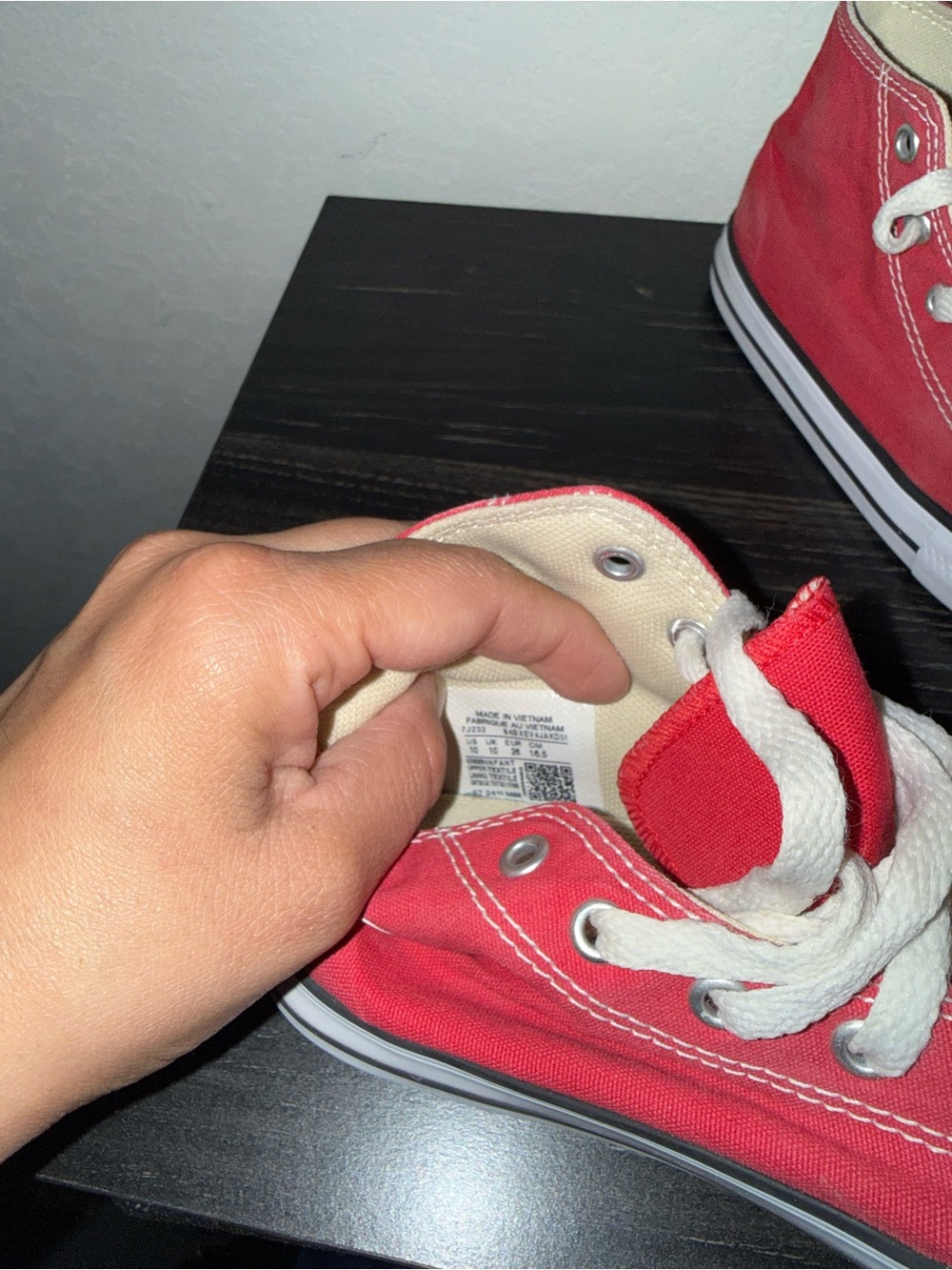 Converse Chuck Taylor All Star High Top Red toddler Shoes